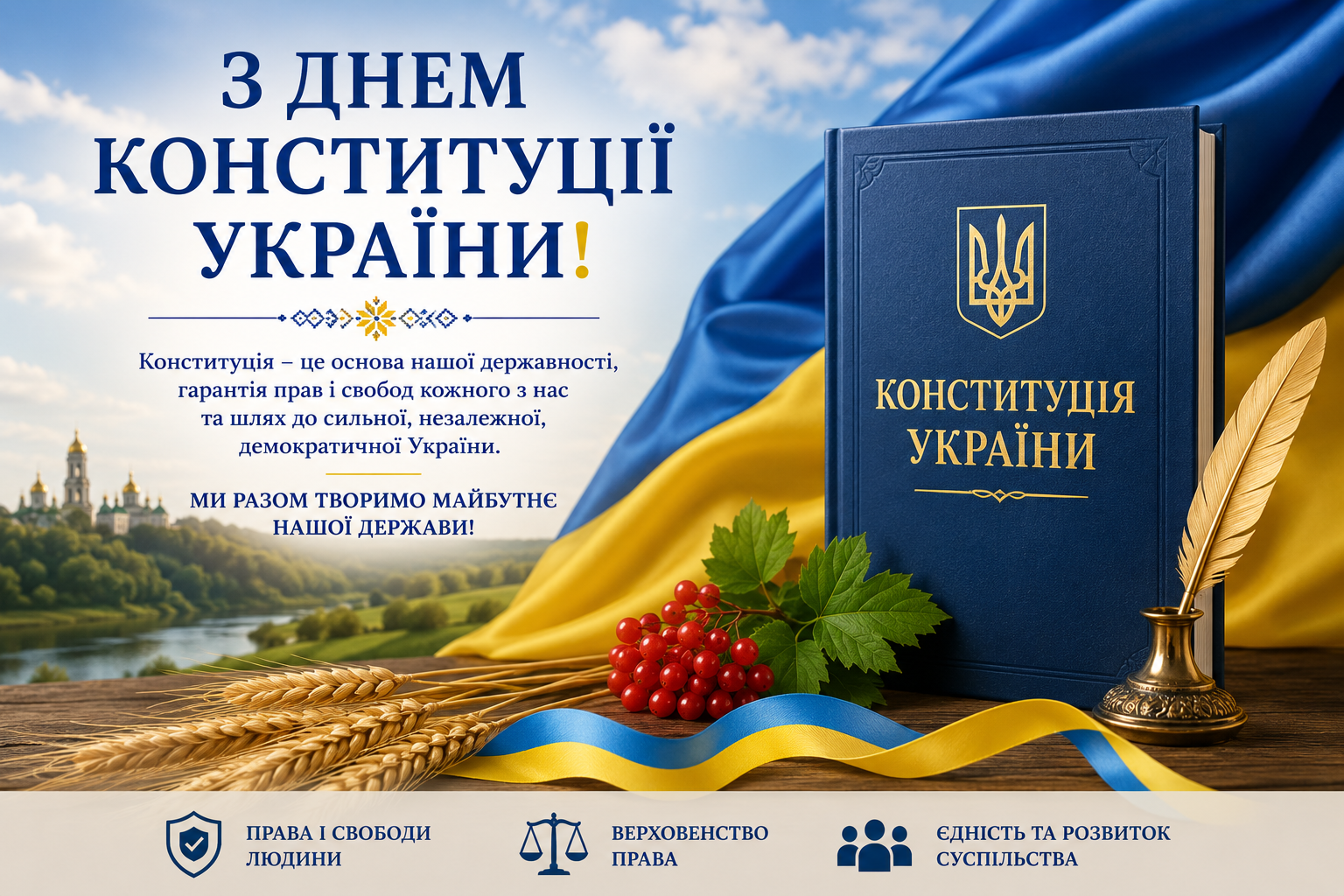 З Днем Конституції України!